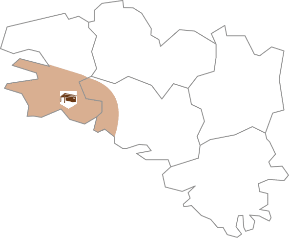 Carte de la zone d'intervention